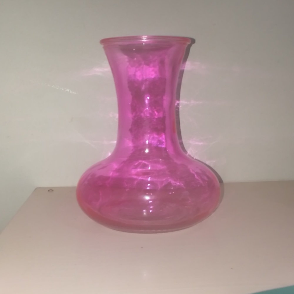 Pink vase